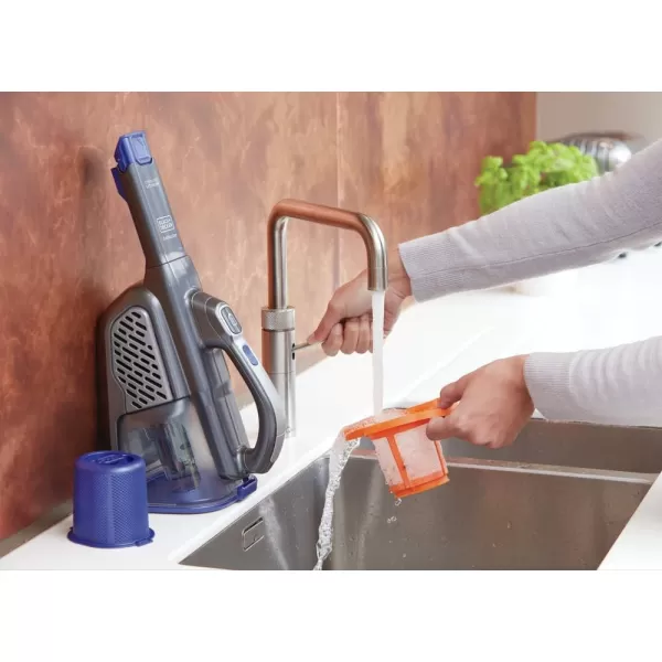 BLACK+DECKER dustbuster furbuster AdvancedClean+ Cordless Pet Handheld Vacuum, Home, Pet and Car Vacuum 