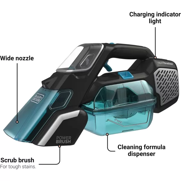 BLACK+DECKER spillbuster Cordless Spill + Spot Cleaner 
