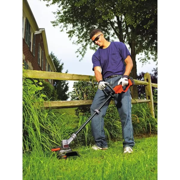 Black &amp; Decker LST400 12-Inch Lithium High Performance Trimmer and Edger, 20-volt