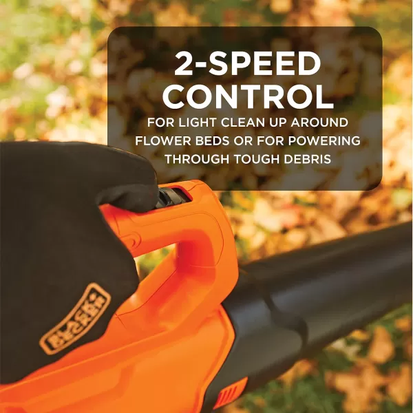 Black+Decker BCK279D2 20V MAXAxial Leaf Blower and String Trimmer Combo Kit