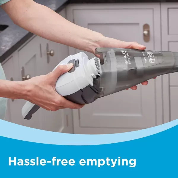 Black+Decker dustbuster QuickClean Cordless Handheld Vacuum 
