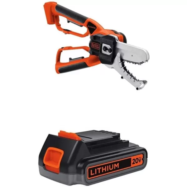 BLACK+DECKER 20V MAX* Cordless Chainsaw, Alligator Lopper 