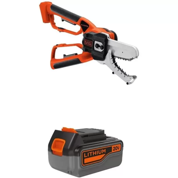 BLACK+DECKER 20V MAX* Cordless Chainsaw, Alligator Lopper 