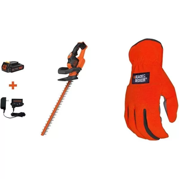 BLACK+DECKER 20V MAX Cordless Hedge Trimmer with Power Command Powercut, 22-Inch 