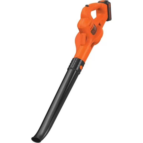 BLACK+DECKER 20V MAX Cordless Leaf Blower, Lawn Sweeper, 130 mph Air Speed, Lightweight Design, Battery and Charger Included 
