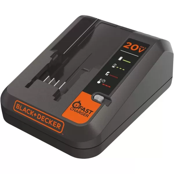 BLACK+DECKER 20V MAX Lithium Battery Charger, 2 Amp 