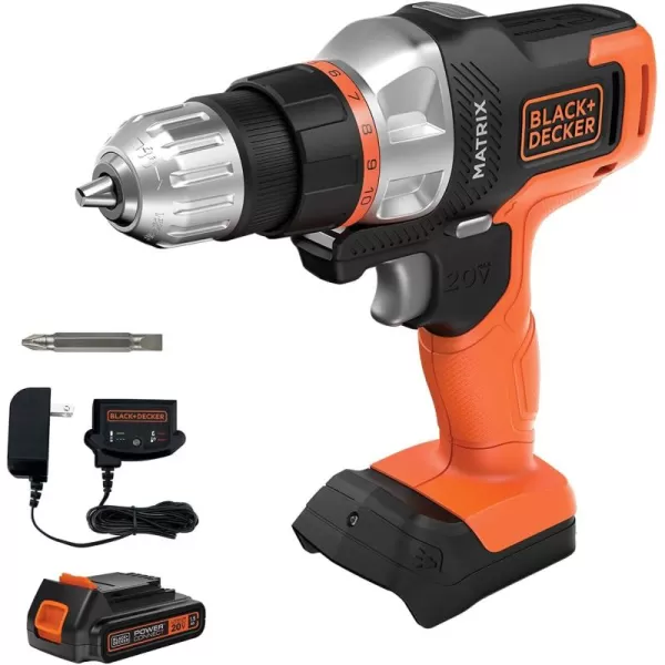 BLACK+DECKER 20V MAX Matrix Cordless Drill/Driver )