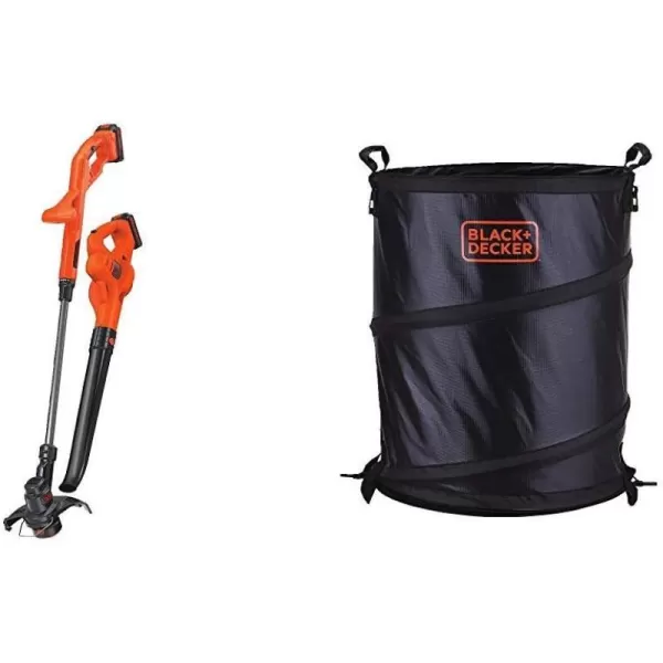 BLACK+DECKER 20V MAX* POWERCONNECT 10 in. 2in1 Cordless String Trimmer/Edger + Sweeper Combo Kit 