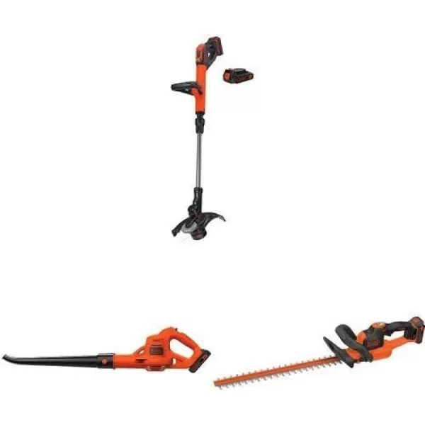 BLACK+DECKER 20V MAX* String Trimmer / Edger, 12-Inch 
