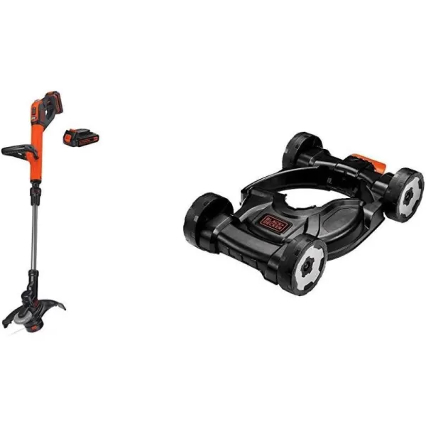 BLACK+DECKER 20V MAX* String Trimmer / Edger, 12-Inch 
