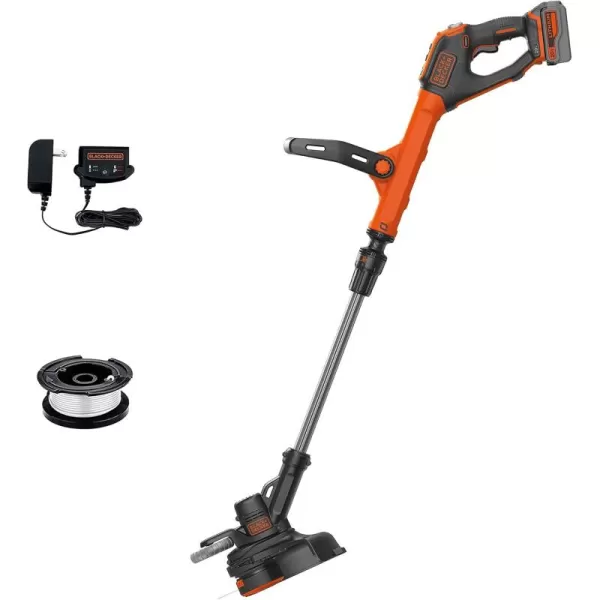 BLACK+DECKER 20V MAX* String Trimmer / Edger, 12-Inch 