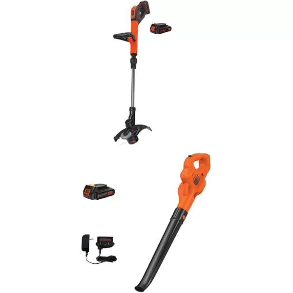 BLACK+DECKER 20V MAX* String Trimmer / Edger, 12-Inch 