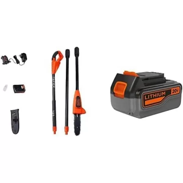 BLACK+DECKER 20V Max Pole Saw, 8-Inch, Cordless 