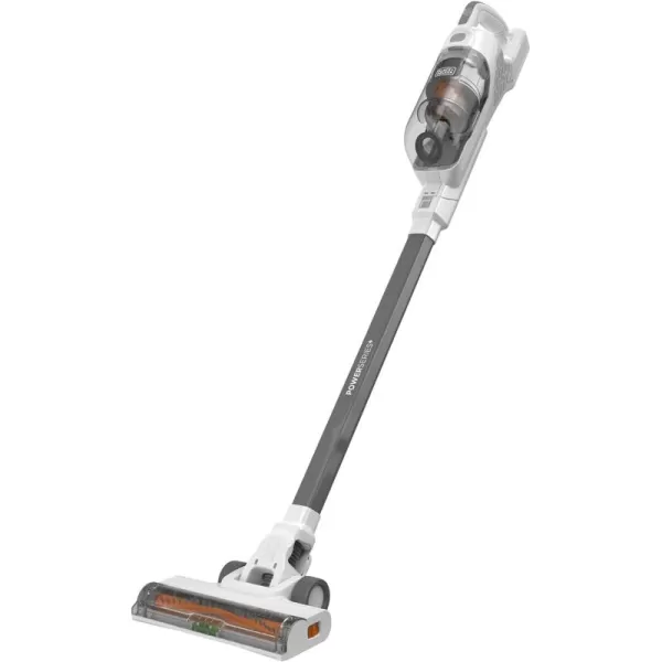 BLACK+DECKER POWERSERIES+ 16V MAX Cordless Stick Vacuum with LED Floor Lights, Lightweight, Multi-Surface, White 