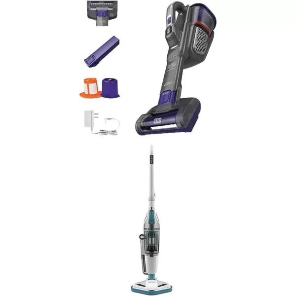 BLACK+DECKER dustbuster furbuster AdvancedClean+ Cordless Pet Handheld Vacuum, Home, Pet and Car Vacuum 