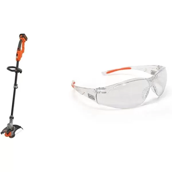 Black &amp; Decker LST400 12-Inch Lithium High Performance Trimmer and Edger, 20-volt
