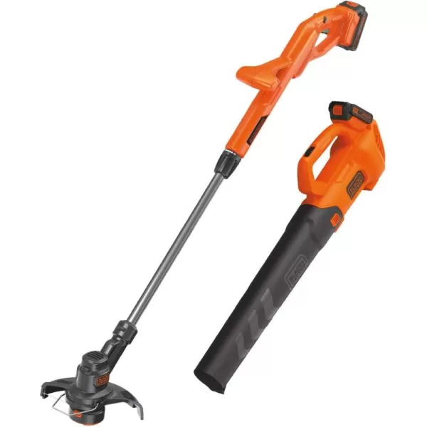 Black+Decker BCK279D2 20V MAXAxial Leaf Blower and String Trimmer Combo Kit