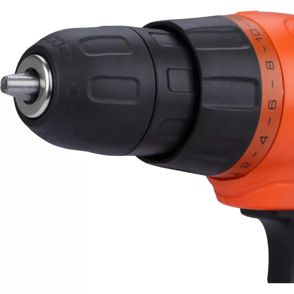 BLACK+DECKER 20V MAX Drill &amp; Home Tool Kit, 34 Piece , Orange