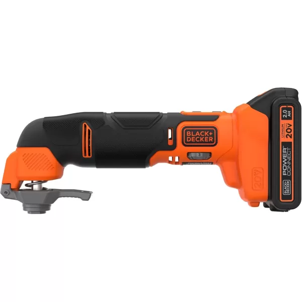 BLACK+DECKER 20V MAX Multi Tool, Oscillating Tool Kit, 6-Speed, Quick Blade Change For Multi-Tool Needs, Cordless 