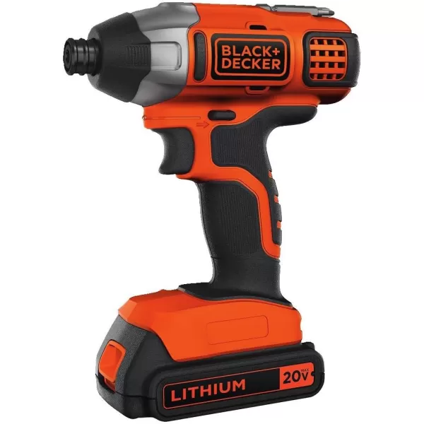 BLACK+DECKER 20V MAX* POWERCONNECT 1/4 in. Cordless Impact Driver Kit 