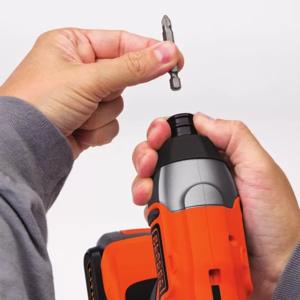 BLACK+DECKER 20V MAX* POWERCONNECT 1/4 in. Cordless Impact Driver Kit 