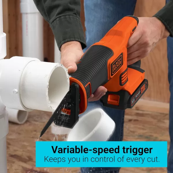 BLACK+DECKER 20V MAX* POWERCONNECT 7/8 in. Cordless Reciprocating Saw 