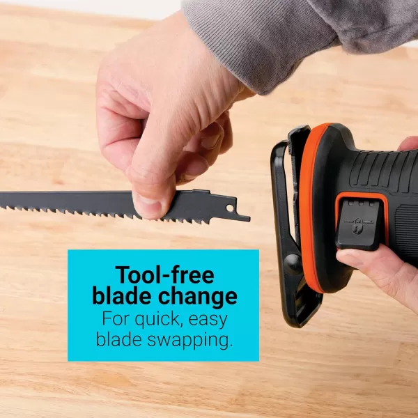 BLACK+DECKER 20V MAX* POWERCONNECT 7/8 in. Cordless Reciprocating Saw 