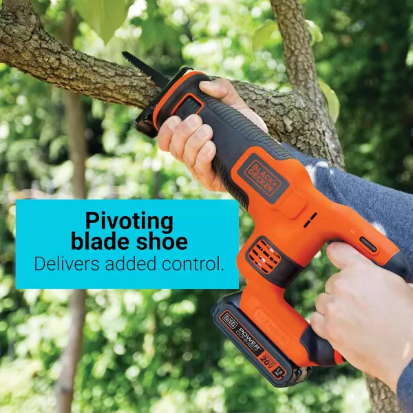 BLACK+DECKER 20V MAX* POWERCONNECT 7/8 in. Cordless Reciprocating Saw 