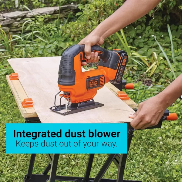 BLACK+DECKER 20V MAX* POWERCONNECT Cordless Jig Saw  