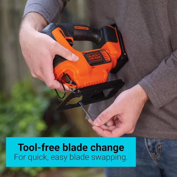 BLACK+DECKER 20V MAX* POWERCONNECT Cordless Jig Saw  