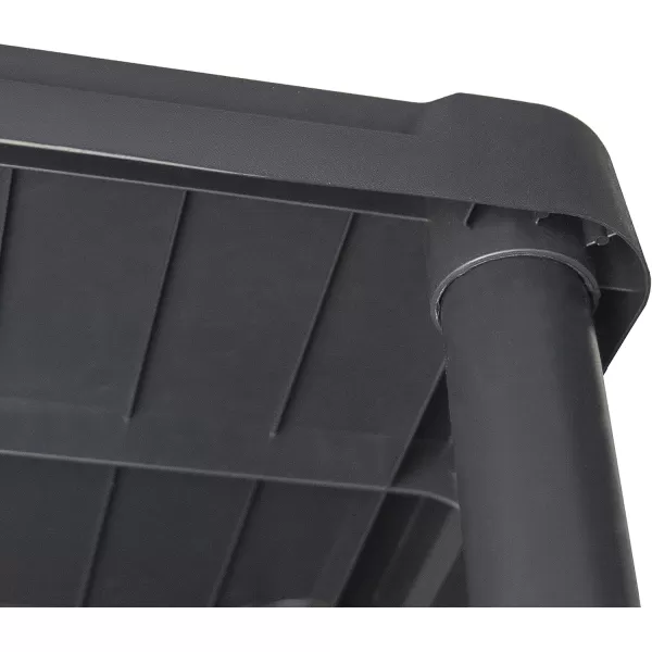 BLACK+DECKER, 4-Tier Light Duty Storage Shelf, 50 lbs/Shelf , Plastic Shelving Unit [2 Pack]