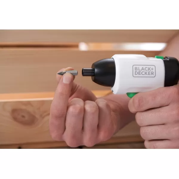 BLACK+DECKER 4V MAX reviva Electric Screwdriver, Cordless, USB Chargeable 