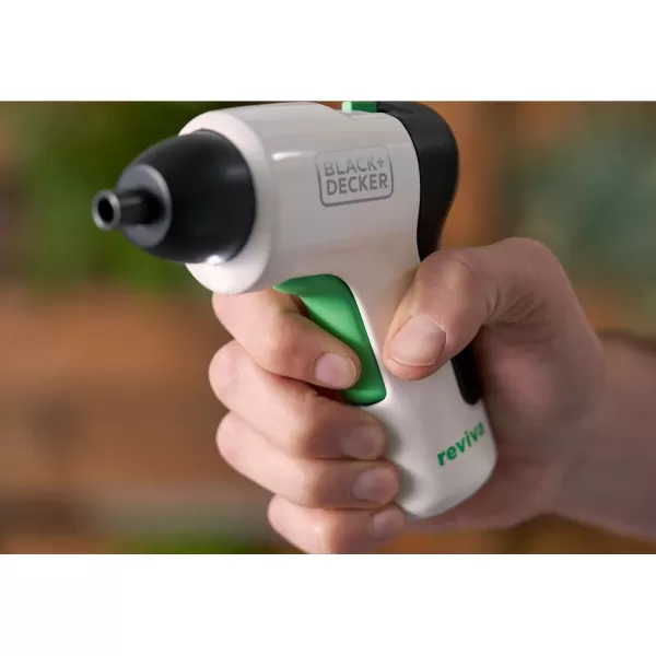 BLACK+DECKER 4V MAX reviva Electric Screwdriver, Cordless, USB Chargeable 