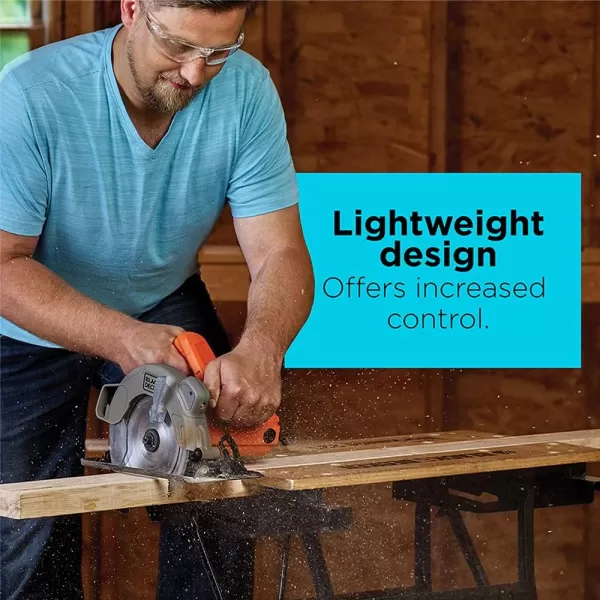 BLACK+DECKER 7-1/4-Inch Circular Saw with Laser, 13-Amp 
