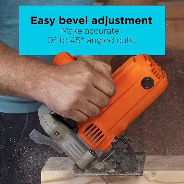 BLACK+DECKER 7-1/4-Inch Circular Saw with Laser, 13-Amp 