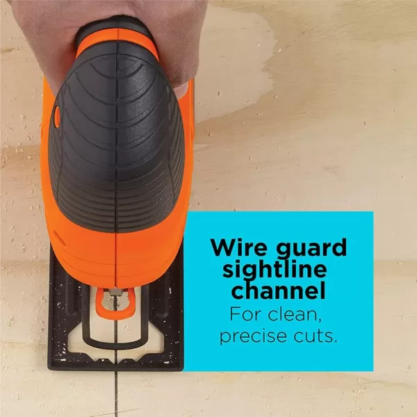 BLACK+DECKER Jig Saw, 4.5 -Amp 