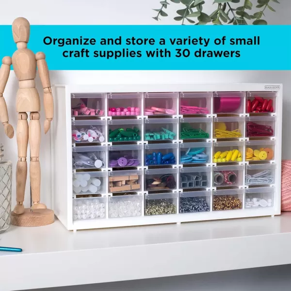 BLACK+DECKER Large &amp; Small 39 Drawer Bin System 