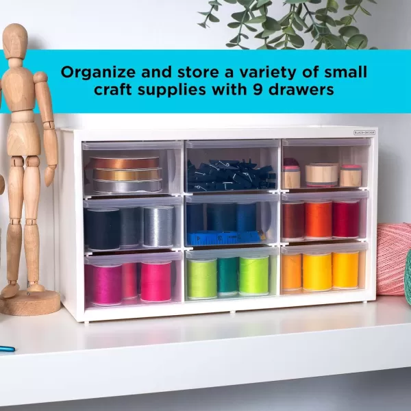 BLACK+DECKER Large &amp; Small 39 Drawer Bin System 