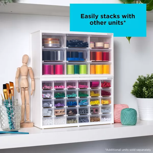 BLACK+DECKER Large &amp; Small 39 Drawer Bin System 