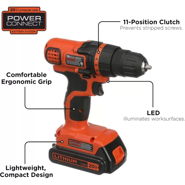 BLACK+DECKER Line Laser, Auto-leveling with Stud Finder 