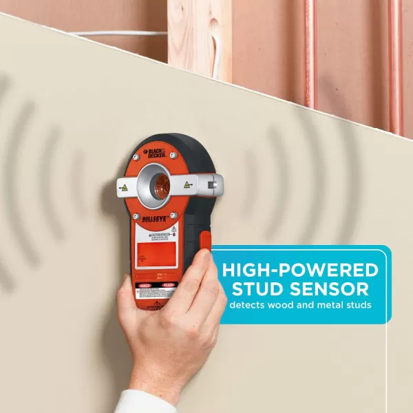 BLACK+DECKER Line Laser, Auto-leveling with Stud Finder 