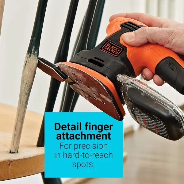 BLACK+DECKER MOUSE 1.2 Amp Electric Detail Sander 