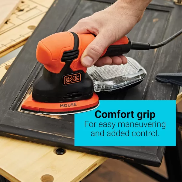BLACK+DECKER MOUSE 1.2 Amp Electric Detail Sander 