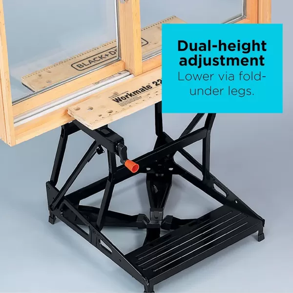 BLACK+DECKER Portable Work Bench and Vise 