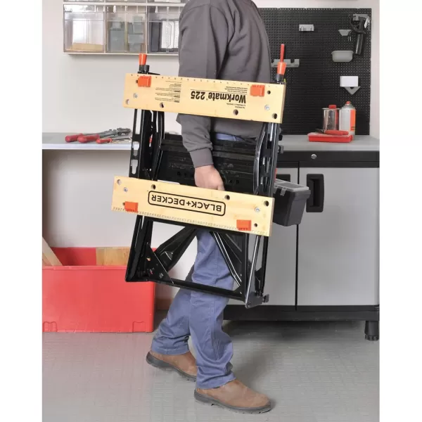 BLACK+DECKER Portable Work Bench and Vise 