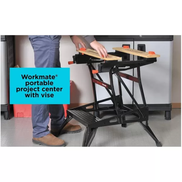 BLACK+DECKER Portable Work Bench and Vise 