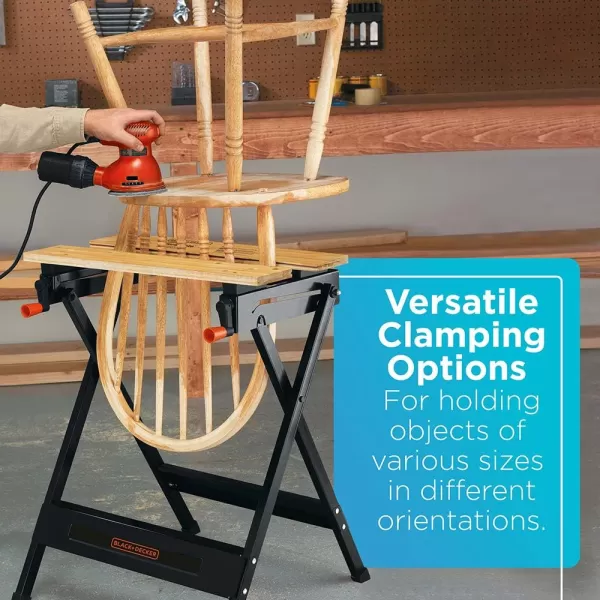 BLACK+DECKER Workmate Portable Workbench, 350-Pound Capacity 