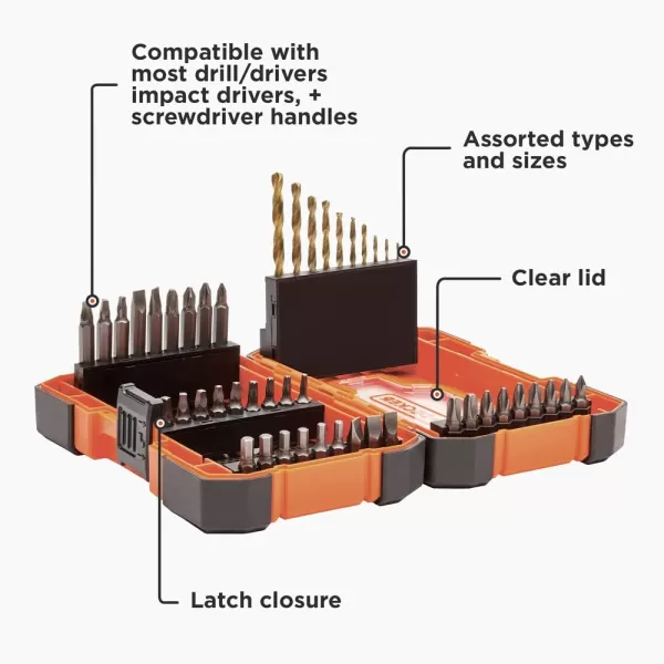 beyond by BLACK+DECKER 4V MAX* Cordless Screwdriver, Fast Charge, 1-Inch Assorted Bits 