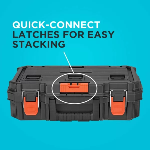 beyond by BLACK+DECKER BLACK+DECKER BDST60500APB Stackable Storage System - 3 Piece Set 