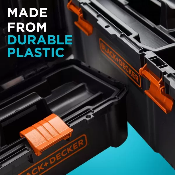 beyond by BLACK+DECKER Tool Box &amp; Organizer, 16-Inch, 10-Compartment 